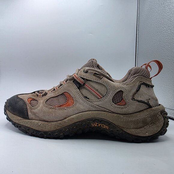 MERRELL Chameleon Wrap Gore Tex XCR Brown Orange Hiking  Merrell Chameleon Gore Tex XCR Mens 11.5 Gray Orange Waterproof Hiking Shoes